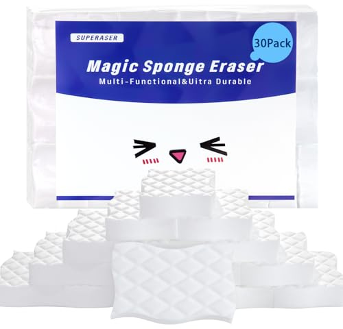 Esponjas mágicas de 2 unidades, paquete de 30 esponjas de melamina a granel, esponja multifuncional de limpieza del hogar para baño, zapatos, suelo, bañera, fregadero, muebles, limpiador de paredes