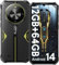 FOSSiBOT F105 Móvil Resistente 2024, 12GB (4+8)+64GB (TF 2TB) Teléfono Irrompible, 6.74 HD+IPS Movil Todoterreno, 10300mAh, Android 14, Cámara 20MP+8MP, Dual 4G SIM/OTG/GPS/Face ID/Huella Dactilar