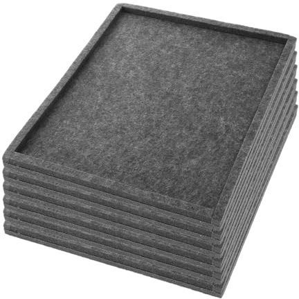 ifundom 6 Set Jigsaw Puzzle Board Up to 1000 Pieces Storage Puzzle Storage Board Jigsaw Sorting Trays Stackable for and Store