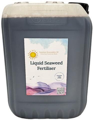 10L Premium Liquid Seaweed Fertiliser (1:200) – Natural Concentrated Plant Feed for Vegetables, Flowers, Lawns & Shrubs – Organic Garden Nutrition for Strong Roots & Healthy Growth