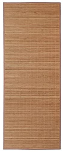 Elegans bambumatta 150 x 200 cm rektangulär – naturlig och hållbar med polypropenkant – perfekt för vardagsrum och sovrum