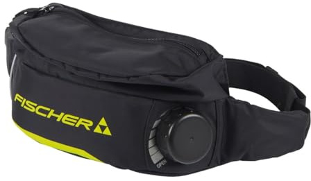 Fischer Dryckesväska, midjeväska med drickflaska, Professional Drinkbelt – volym drickflaska, 1 liter – löparväska, drinkbälte för skidåkning, skidåkning, skidåkning, alpin – löpbälte, dryckesbälte