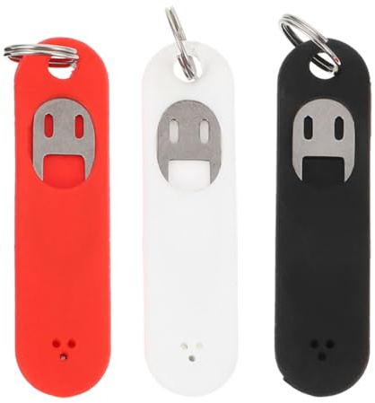 DOITOOL Lot 3 Aiguilles Éjecteur Puce Téléphone Porte-Clés, Outil Extraction Carte Sim Anti-Rayures, Adapté aux Smartphones et Accessoires Cellulaires