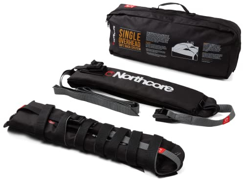 Northcore Surfing and Watersports Accessories - Single Overhead Soft Roofracks - Lightweight