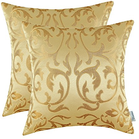 CaliTime Kissenhüllen, 2 Stück, für Sofa, Schlafzimmer, Weihnachten, Dekoration (50 cm x 50 cm)