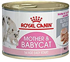 ROYAL CANIN First Age Mousse Mother & Baby Cat Wet Cat Food - 12 x 195g