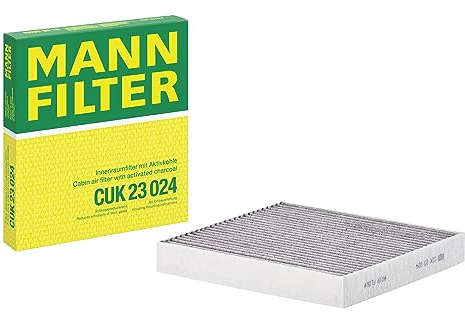 MANN-FILTER CUK 23 024 Innenraumfilter/Kabinenluftfilter - Pollenfilter mit Aktivkohle - für Pkw + Transporter