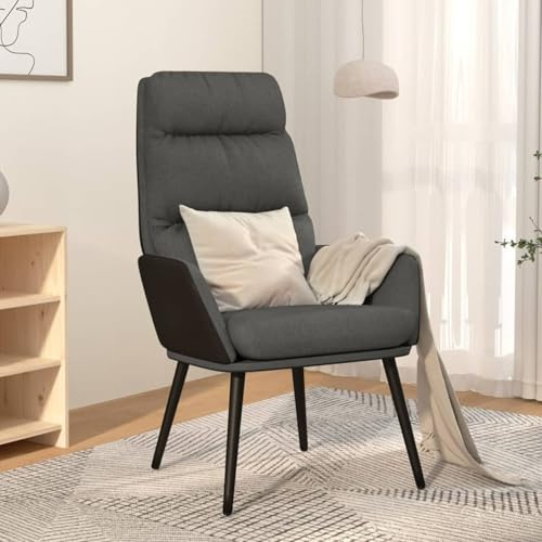 Tidyard Poltrona,Poltrocina,Relax,per Soggiorno,in Tessuto,Schienale Alta,70x77x98 cm,Poltrona da TV,Poltrona Relax,Poltrona in Tessuto,Poltrona da Salotto,Sedia Sala da Pranzo e Cucina a Braccioli