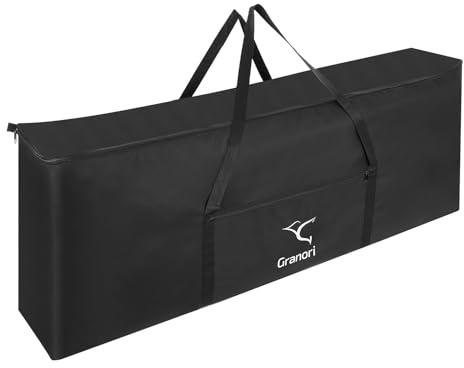 Granori Transporttasche für E-Scooter/Elektroroller bis 125 cm Länge | Leicht, geräumig, mit doppeltem Griff und extra Frontfach | Auch ideal für sperrige Teile wie Zelt - Gestänge