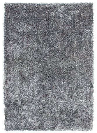 Kayoom Teppich Diamond 700 Grau/Weiß Grau/Weiß 240cm x 330cm 100% Polyester