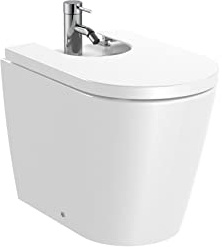 Roca,INSPIRA,ROUND - Bidé adosado a pared sin tapa,Blanco,370mm x 560mm x 400mm,A357527000
