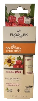 Floslek Pharma Gel per gli occhi contro occhiaie e gonfiore con estratti di arnica - 15 ml