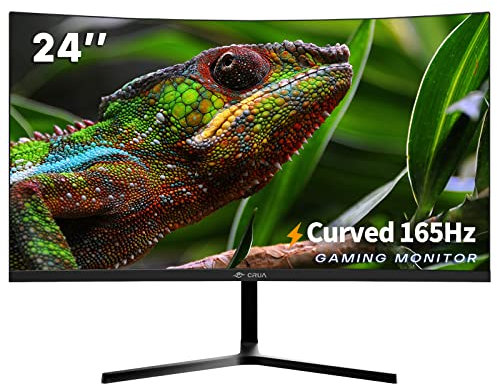 CRUA Curved Gaming-Monitor (1K 180HZ, 24 Zoll)