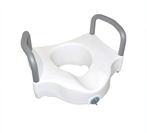 Toilettensitzerhöhung mit Griffen Toilettensitzerhöhung Tragbare Toilettensitzerhöhung für ältere Menschen Toilettenerhöhung mit Armlehnen
