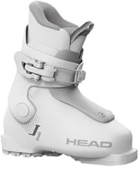 HEAD J 1 Chaussures de ski pour enfant, couleur : blanc/gris, taille : 165 (603567-165)