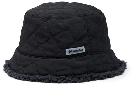 Columbia Unisex Winter Pass 2 Reversible Bucket Hat Schlapphut, Black/Black, L-XL EU