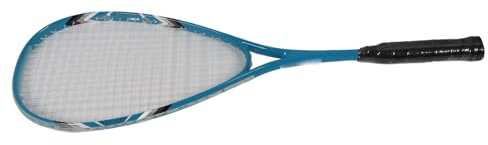 Cryfokt Squash Racket, Strings Large Area, Shock Absorption Grip Tennis Rackets Tennis Racket Set, Carbon Aluminum Alloy for Gym School Playgrounds (Blue)