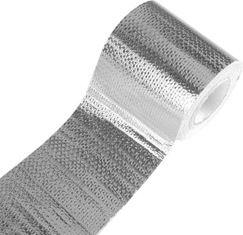 Aluminum Foil Duct Tape, Heat Resistant Duct Tape, Car Exhaust Pipe Tape, Industrial Duct Tape, Waterproof Duct Tape, Heavy Duty Adhesive Tape, Sealing Duct Tape, Patching Duct Tape, Exhaust Pipe Seal