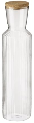 APS 10727 glaskaraff LINES, 1,5 liter, Ø 9 m, höjd 35 cm, lock av kork