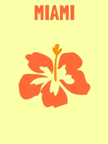 Travel Photo Album - Miami: A Beautiful Scrapbook with Blank Pages for Your Travel Memories