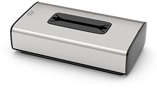 Tork 460013 Spender für Kosmetiktücher aus Edelstahl / Tork F1 Spendersystem in zeitlosem Design für jeden Waschraum