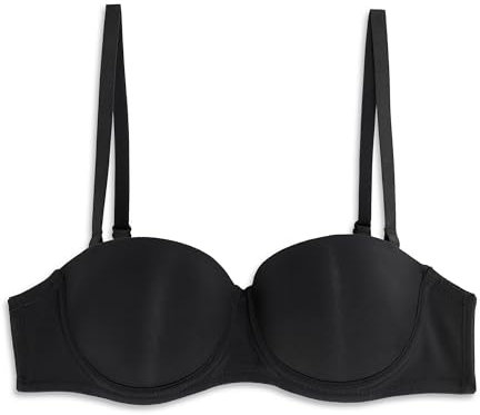 Cotonella, Reggiseno a Fascia Miriam in Morbida Microfibra, con Coppe Imbottite Preformate e con Ferretto - Art. CD003