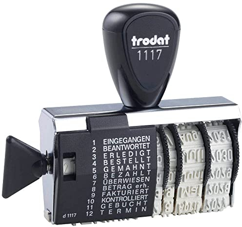 Trodat Wortbanddrehstempel/1117 4 mm