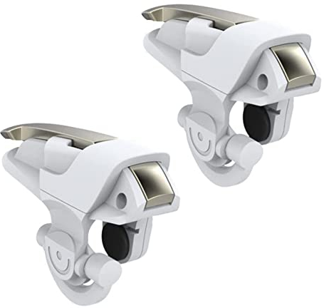 2 Pcs Mobile Game Controllers Professional Phone Game Triggers Sensitive Mobile Gaming Grips for Pubg Rules of Survival