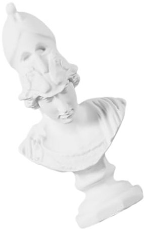 Cabilock Harz Büstenstatue Athena Mythologiestatue Kunstskulpturdekor Heimdekorstatue Antikes Harzkopfbüste Miniskulpturdekor Harzkunstdekor