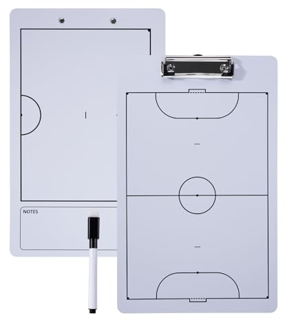 Miershanwell Pro Football Tactics Board Magnetic Soccer Coaching Clipboard