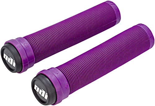 ODI Flangless Longneck Grips Purple 143 mm
