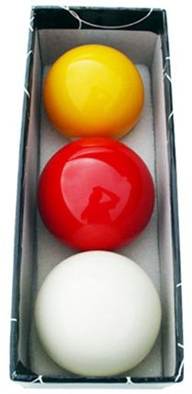 Juego bolas carambolas tricolor