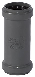 Ostendorf HTsafe Doppelmuffe DN 32 mm HT-Rohr