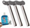 IATAHI Acier Inoxydable Presse-Pâte Dentifrice,Toothpaste Squeezer, Presse Tube, Tube Dentifrice,Presse-Tube, Tire Dentifrice, Tube Squeezer, Vide Tube, Pince Dentifrice