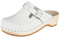 Berkemann Unisex Riemen-Toeffler Clogs, Weiß (weiß 100), 36 1/3 EU