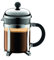 Bodum Chambord – Cafetière à piston, 12 tasses à expresso, 1,5 l, chrome