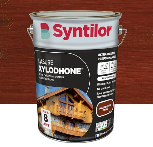 Syntilor - Lasure Xylodhone® Ultra Hautes Performances 8 Ans Acajou Exotique Satiné 5L