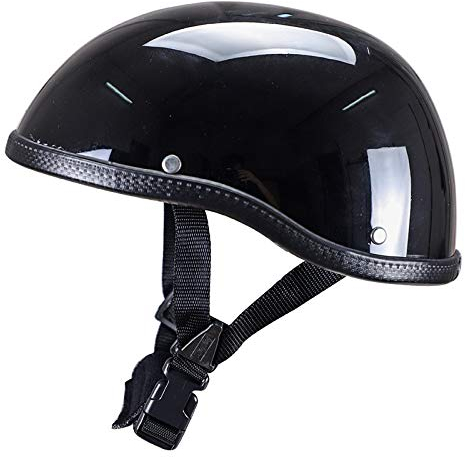 MTTKTTBD Casque Moto Bols,ECE Homologué Retro Harley Casque de Moto pour Scooter Chopper Cruiser Racing Mofa Pilote Vespa Casques Moto Jet avec Visière
