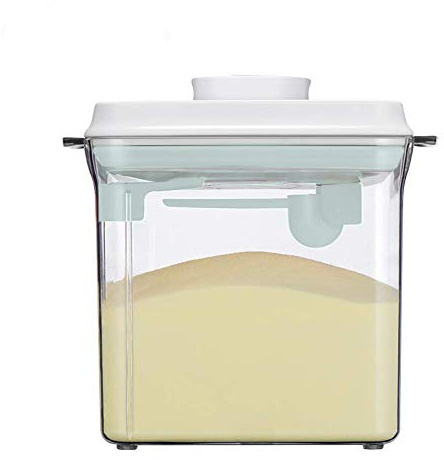 1700ML Luftdichte Milchpulver Spender,Milchpulver Aufbewahrung,Milchpulver Spender Portable mit Löffel zur Aufbewahrung von Baby Milchpulver, Obst und Lebensmitteln