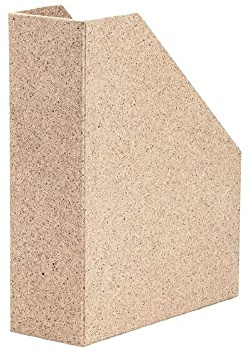 Rössler Papier 1318452390 - S.O.H.O. Porte-revues pour DIN A4, 8 x 26 x 31,2 cm, Cacao, 1 pièce, Porte-revues en carton