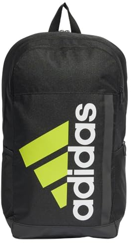 adidas Unisex Motion SPW Graphic Backpack, black/solar slime/white, One size
