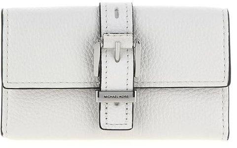 Michael Kors 32R5SY5E8L-085 MD FLAP TRIFOLD WALLET Women OPTIC WHITE Size One Size