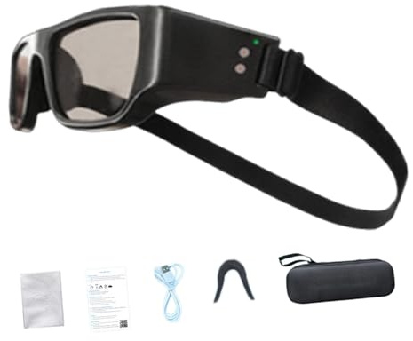 TISHITA Gafas de Regate Recargables con Luz Estroboscópica para Entrenamiento Visual de Béisbol
