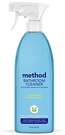Method Bathroom Cleaner, Removes Mold + Mildew Stains, Eucalyptus Mint, 28 Fl Oz