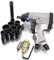 BITUXX® Druckluft Schlagschrauber Radschrauber Set 16-teilig mit Transportkoffer Pneumatik Luftdruck Schlag Schrauber Reifenwechsel