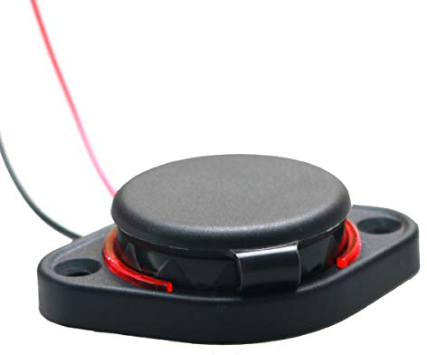 Queen.Y 3. 1A Adattatore per Presa di Corrente per Caricabatterie Doppio USB Presa per Caricabatterie Rapido Impermeabile Presa di Corrente per Montaggio a Pannello di Ricarica per Barca (Rot)