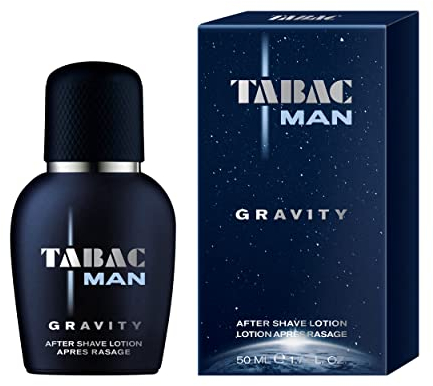 Tabac® Man Gravity - After Shave Lotion 50 ml Splash I markant, männlich, unverwechselbar - moderner Männerduft für den Mann von heute
