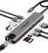 USB C Hub Docking station, Lemorele 11 IN 1 MacBook Adapter USB C Dongle,USB Hub to 4K HDMI,Ethernet,100W PD,USB-C Data Port,4 USB Ports,MicroSD/TF, USB C Docking Station for MacBook,Surface,Dell,HP