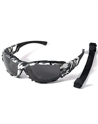 TJUTR Sportsonnenbrille Fahrradbrille: Perfekter UV Schutz für Herren und Damen beim Sportbrille Skibrille, Fahrrad brille, Laufbrille