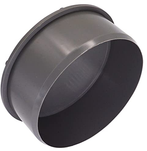 SKIR'CO (2 pièces) Bouchon d'extrémité de tuyau d'égout 110 mm, bouchon d'extrémité de tuyau en plastique, bouchon d'égout